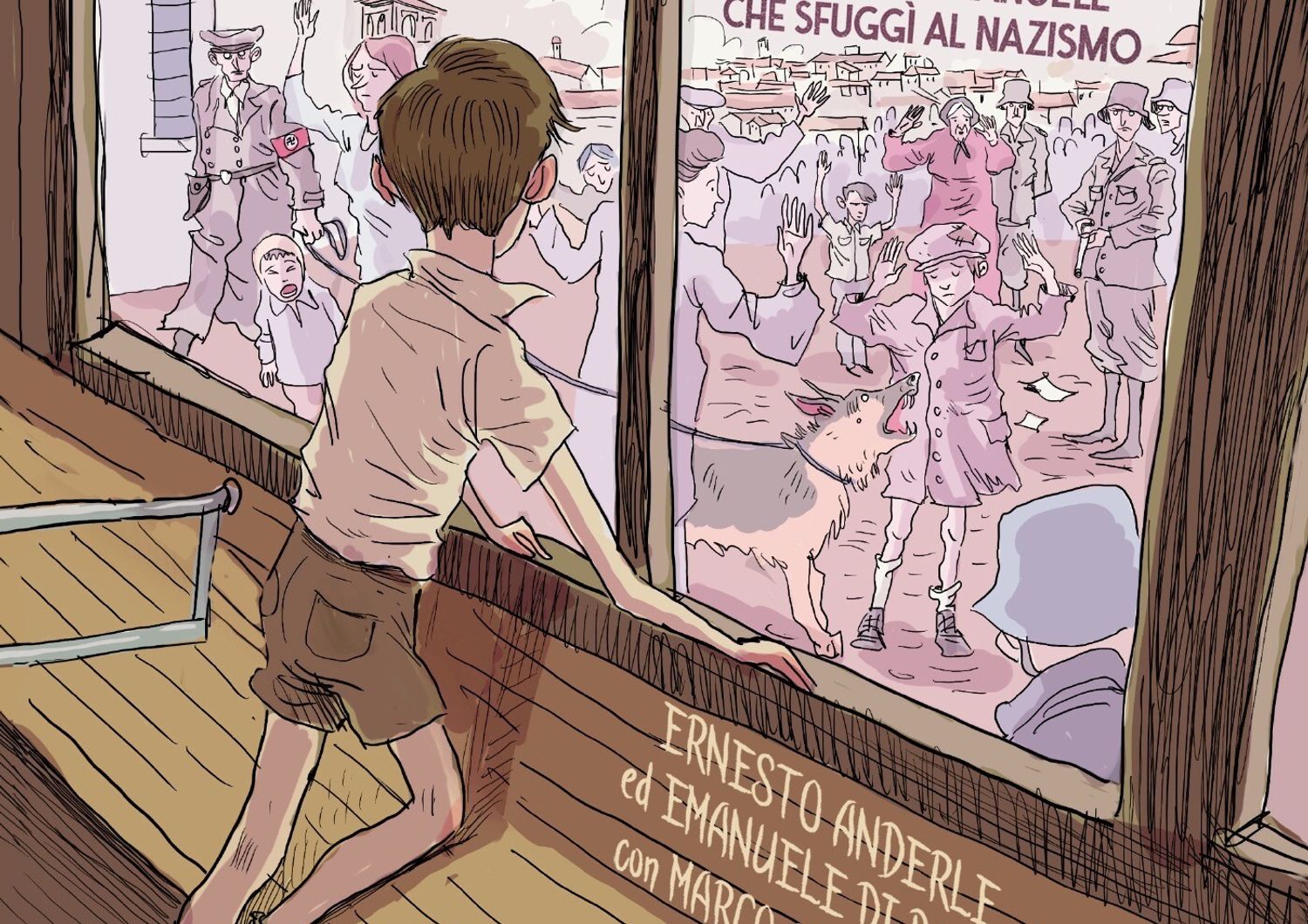 graphic novel emanuele di porto scampato nazisti