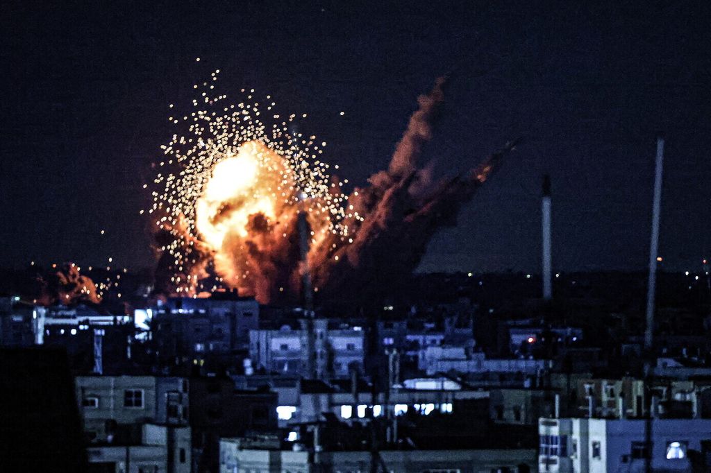 Bombardamento su Gaza