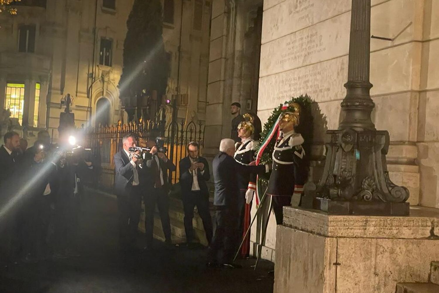 Mattarella al ghetto