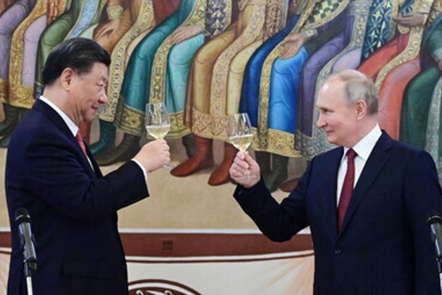 &nbsp;Xi e Putin