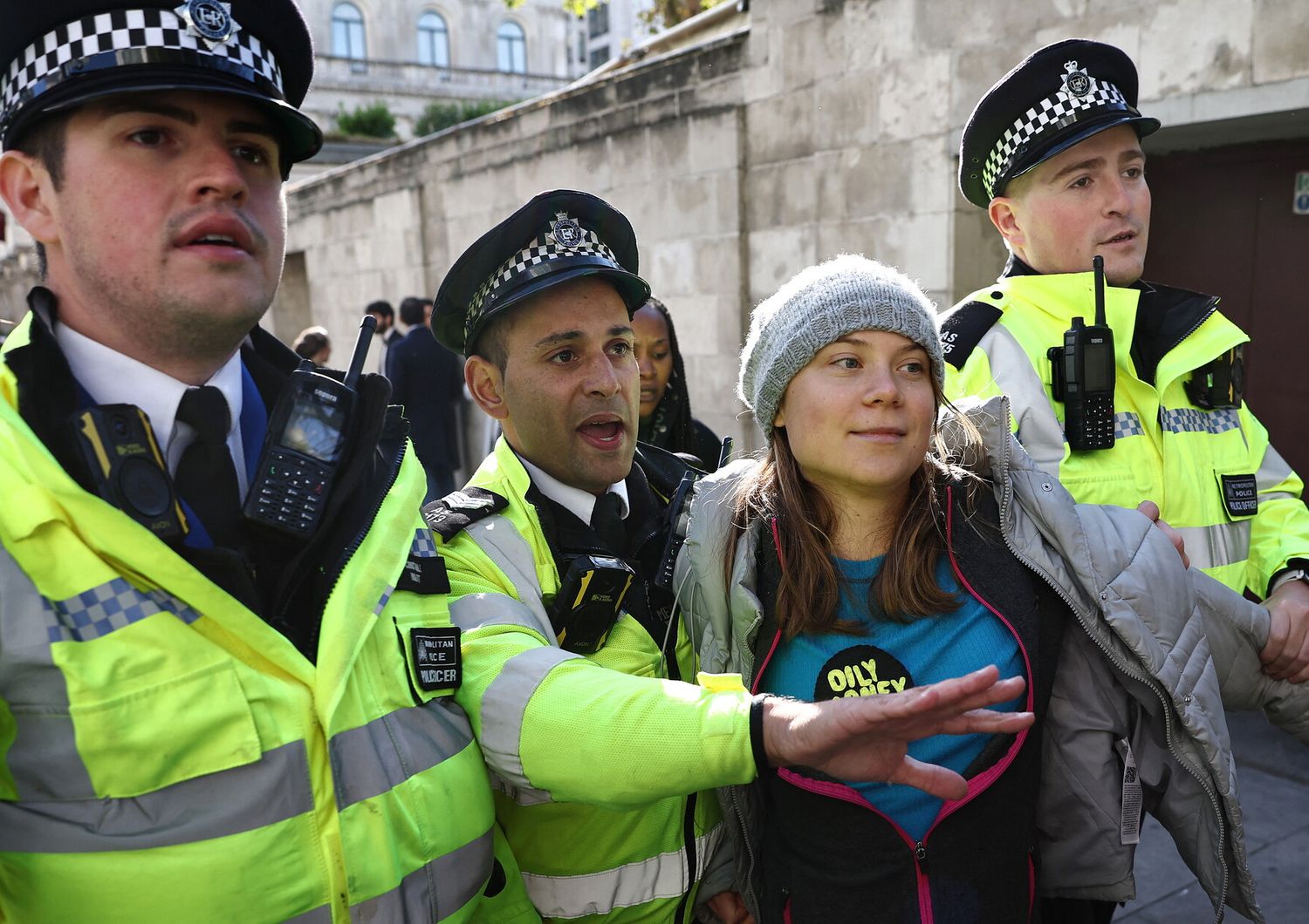 clima greta thunberg arrestata londra cauzione