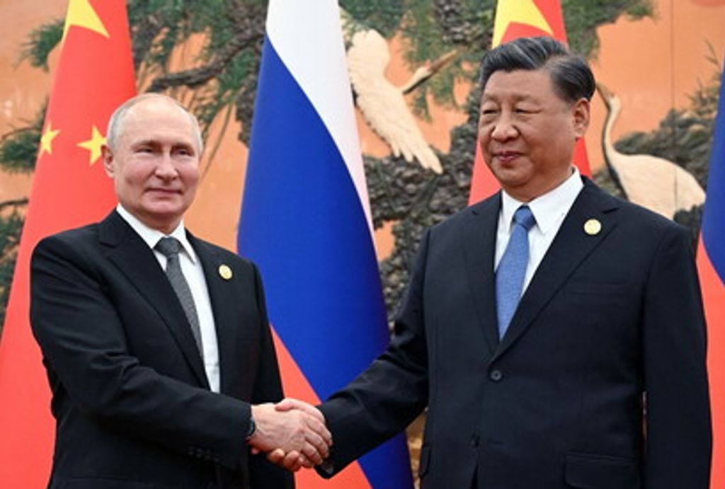 Vladimir Putin e Xi Jinping