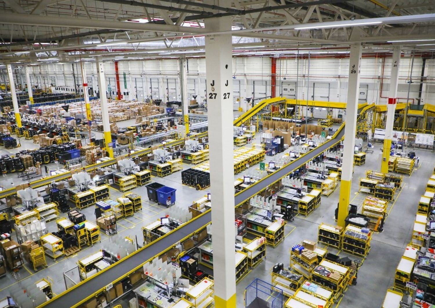 Centro di smistamento Amazon