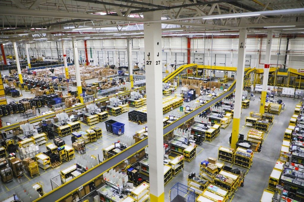 Centro di smistamento Amazon