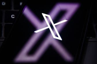 Il logo di X
