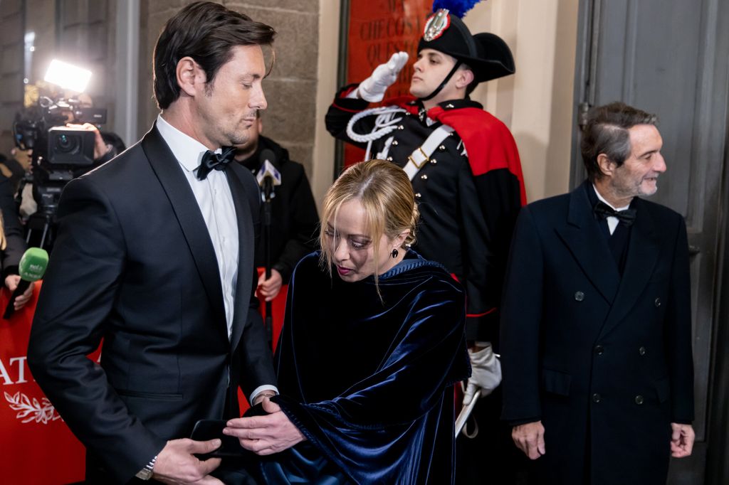 Andrea Giambruno e Giorgia Meloni