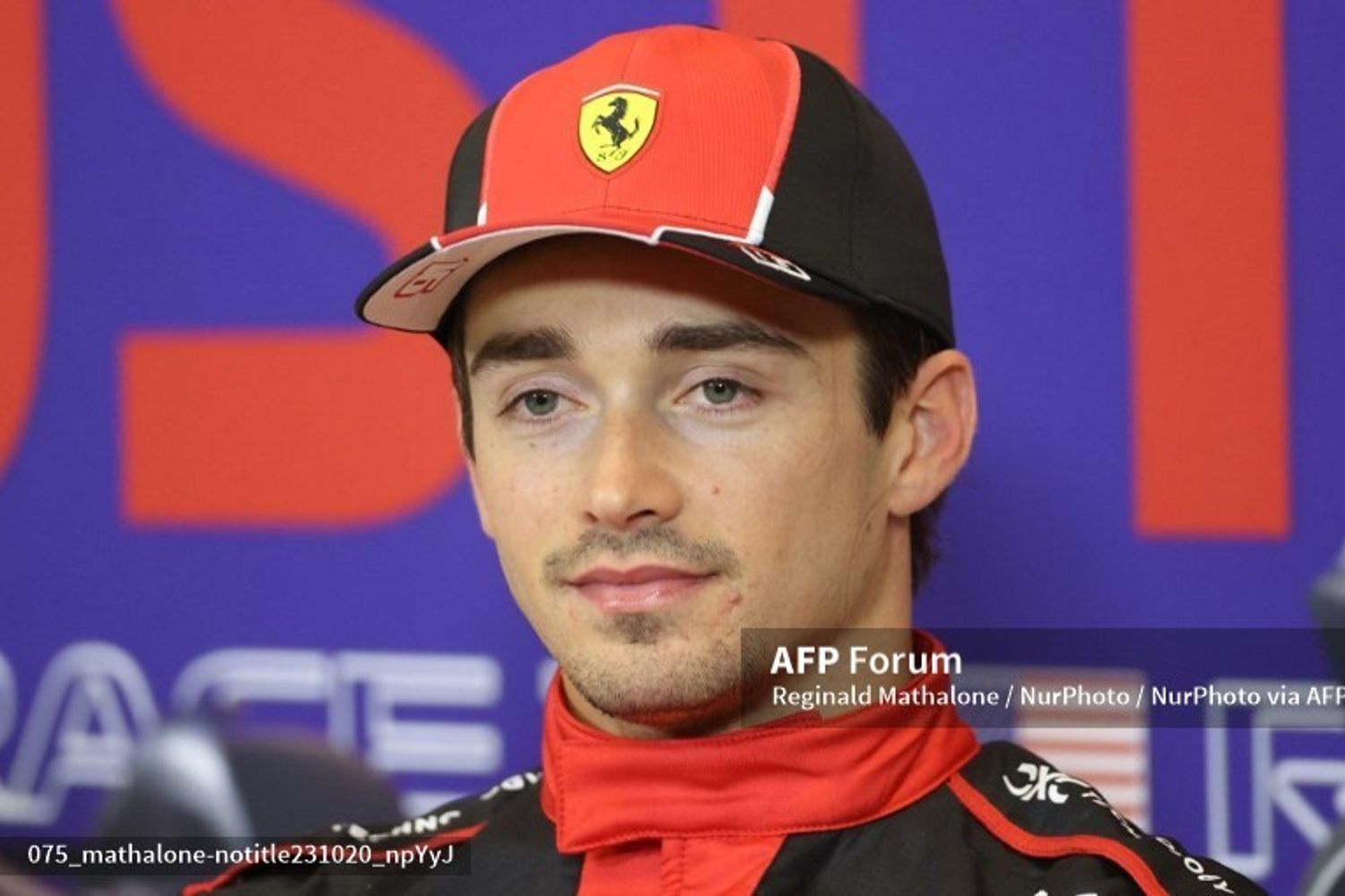 Il pilota della Ferrari Charles Leclerc&nbsp;