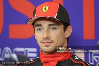 Il pilota della Ferrari Charles Leclerc&nbsp;