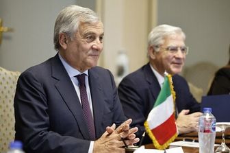 Il ministro degli Esteri, Antonio Tajani