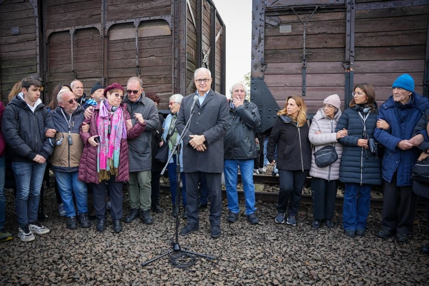 Il sindaco Gualtieri a Birkenau