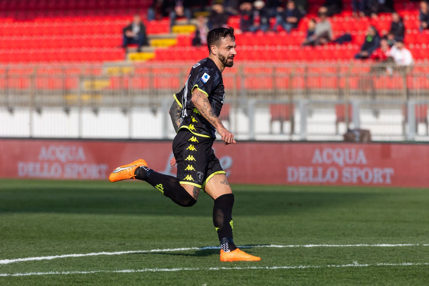 Caputo (Empoli) in azione