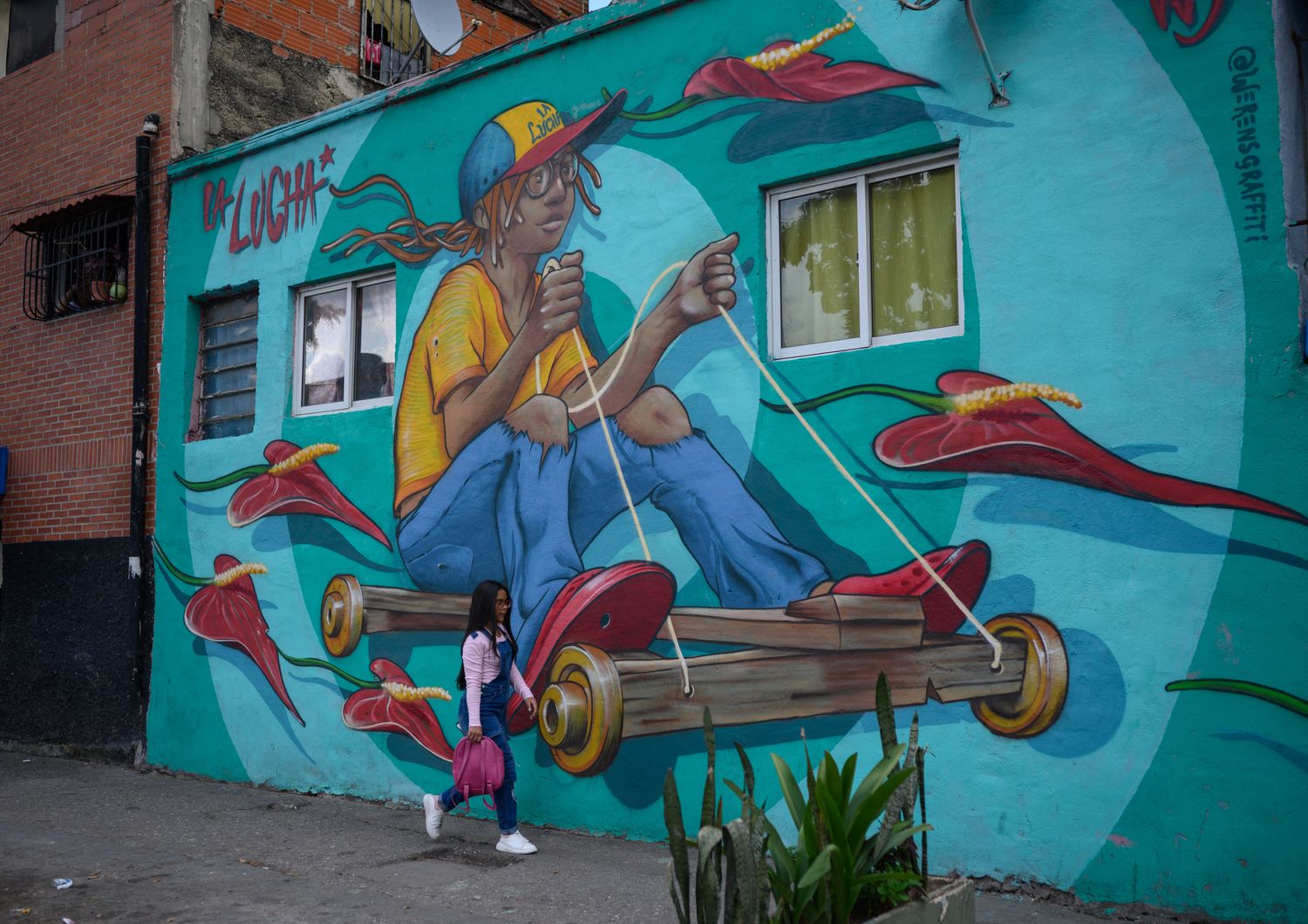 &nbsp;Murales a Caracas dedicato ai minori abusati