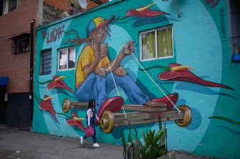 &nbsp;Murales a Caracas dedicato ai minori abusati