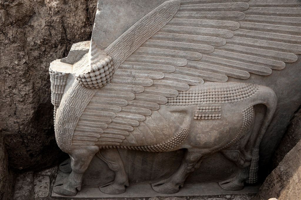 Il lamassu di Khorsabad