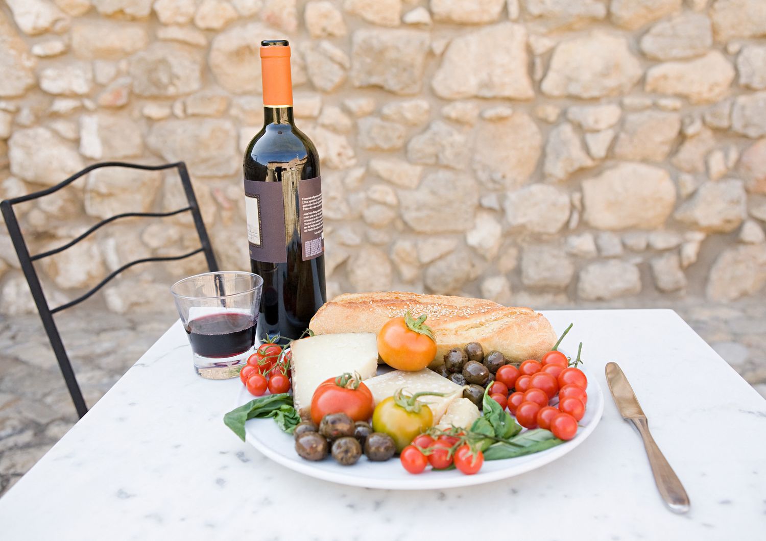 vino e cibo siciliani