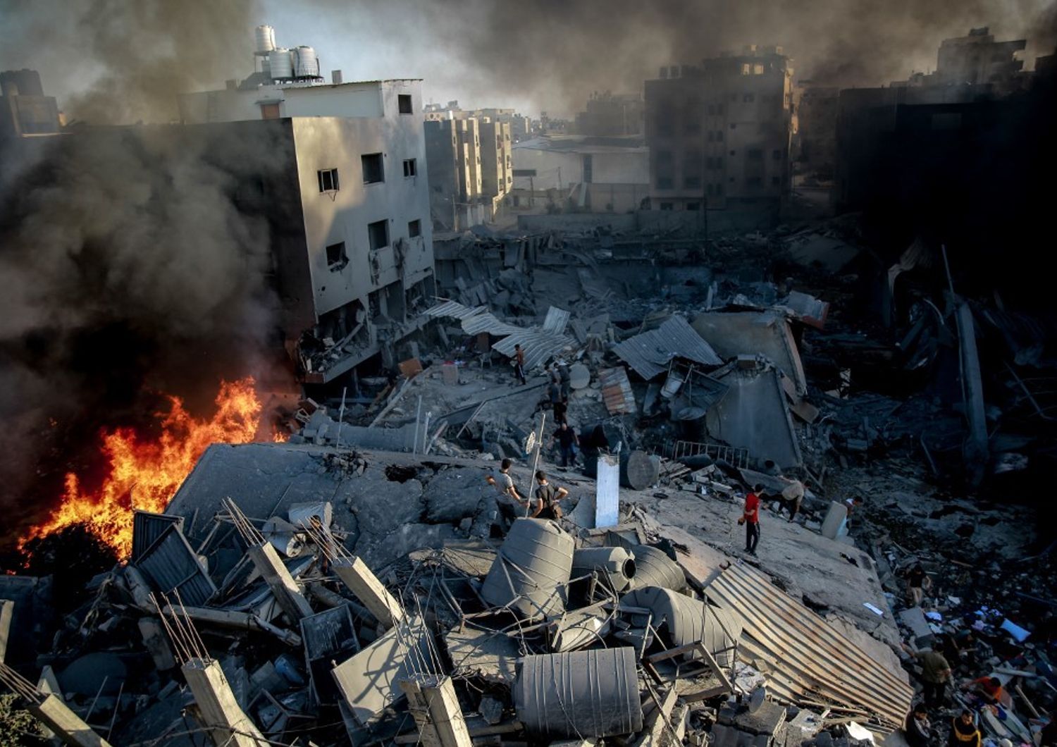 usa bombardano siria gaza israele ostaggi egitto