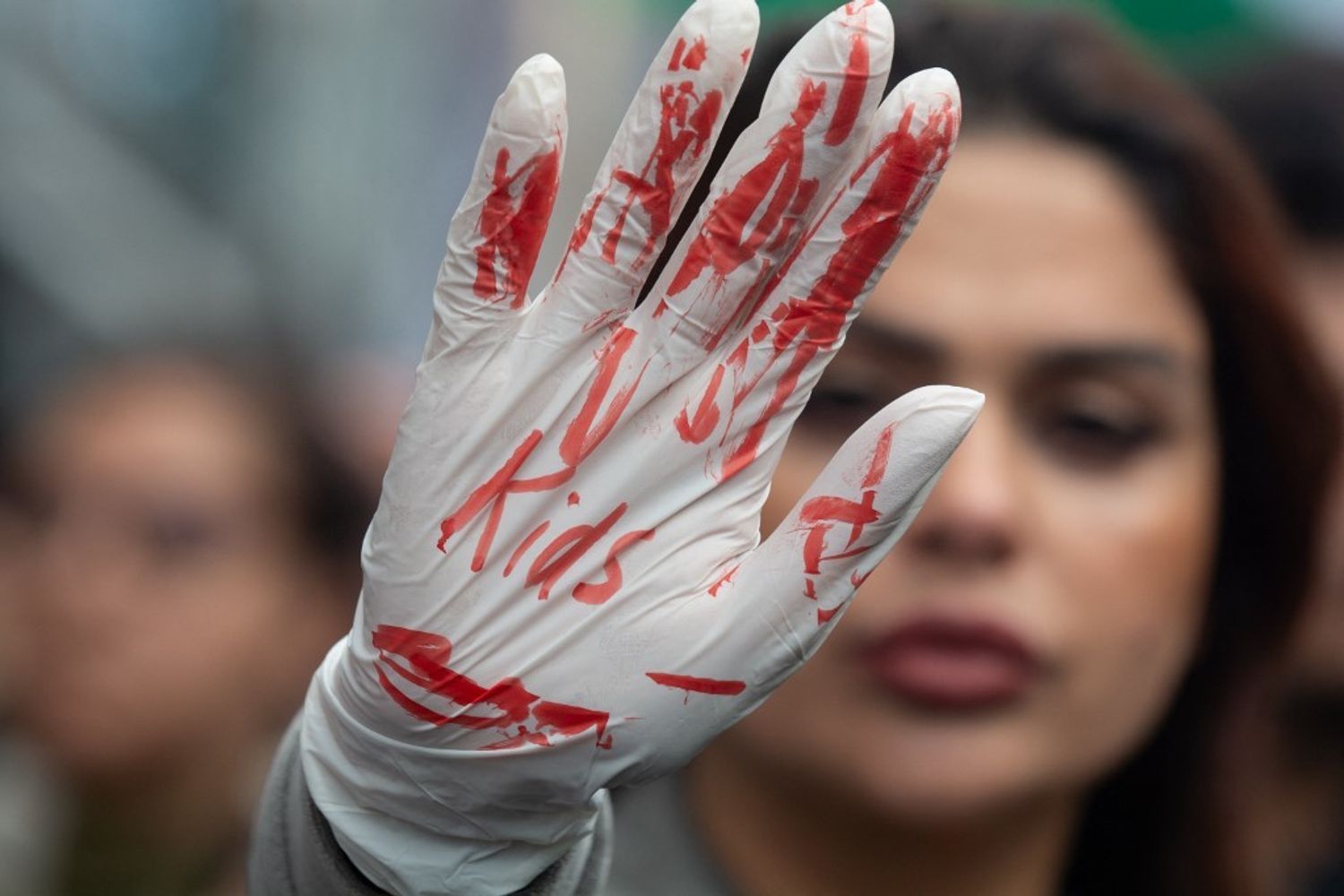 Protesta in Germania per i bambini morti a Gaza