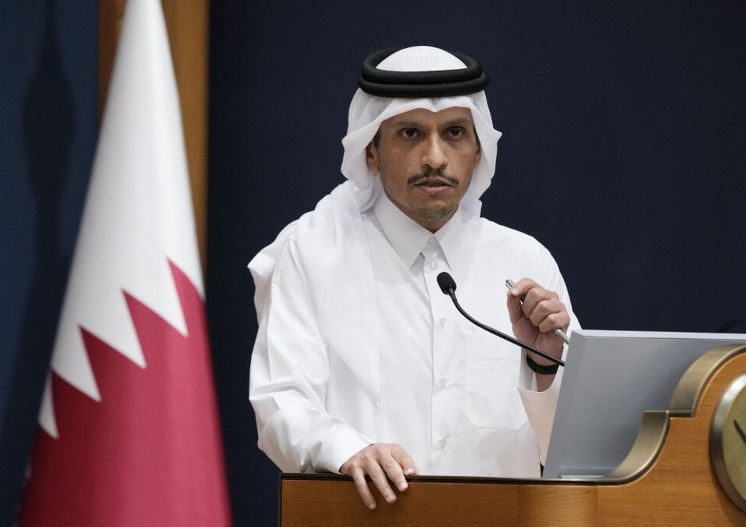 Qatar's Prime Minister and Foreign Minister Mohammed bin Abdulrahman Al Thani&nbsp;