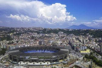 Lo stadio Maradona