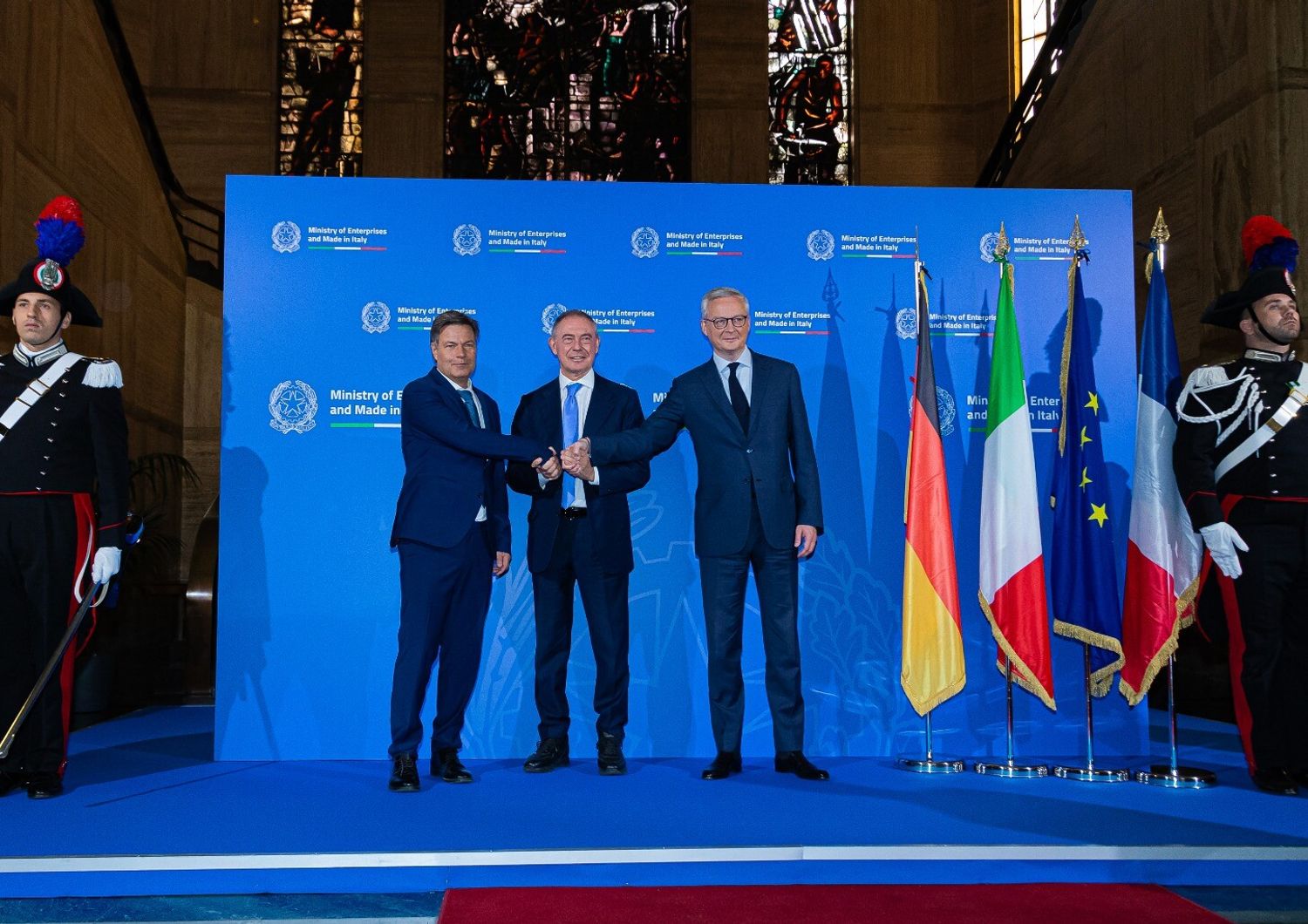 Trilaterale Italia, Germania, FranciaRoma, 30 ottobre 2023