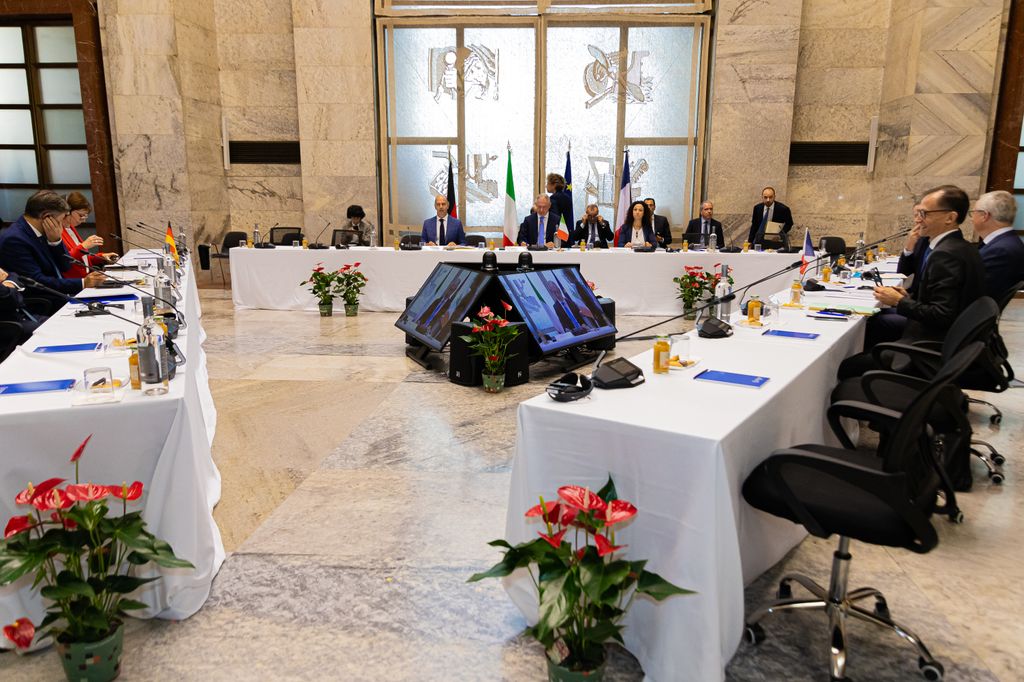 Trilaterale Italia, Germania, FranciaRoma, 30 ottobre 2023