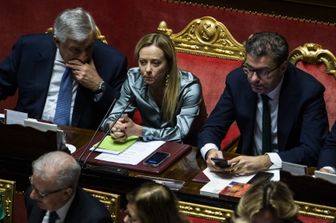 Vertici del governo al Senato