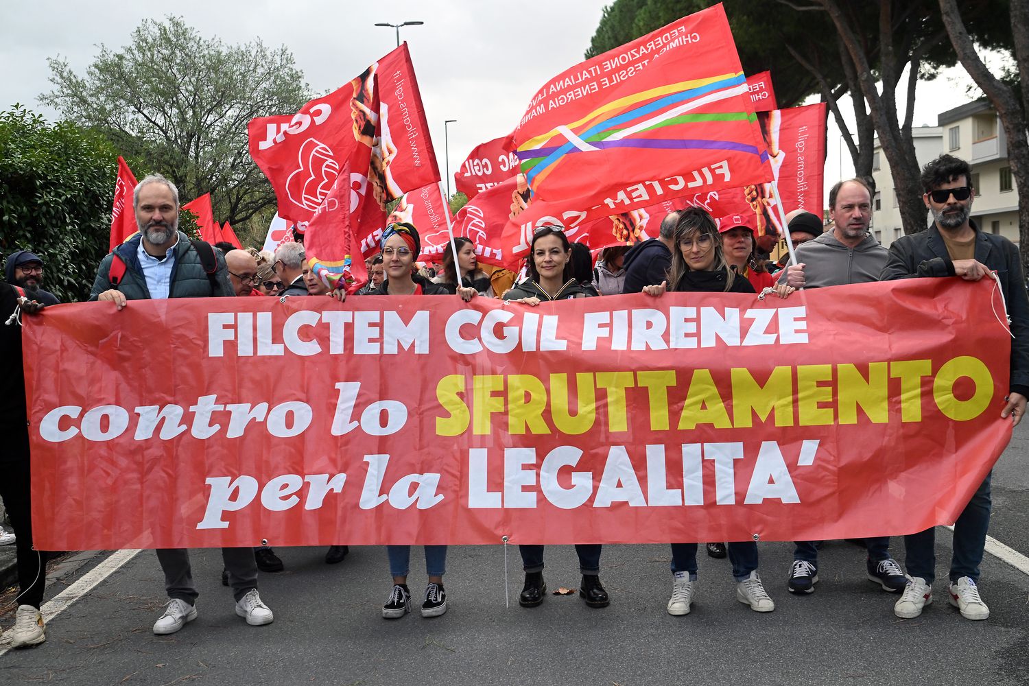 Cgil in corteo&nbsp;