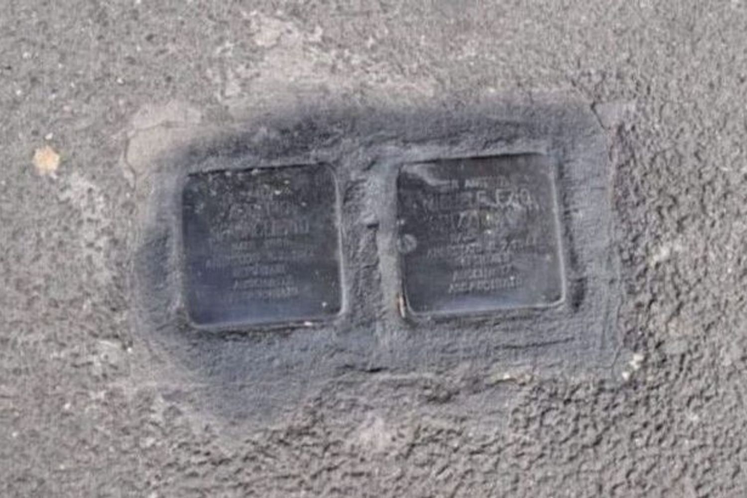 Pietre d'inciampo vandalizzate&nbsp;