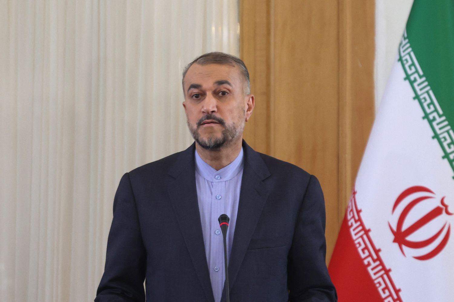 Il ministro degli Esteri iraniano