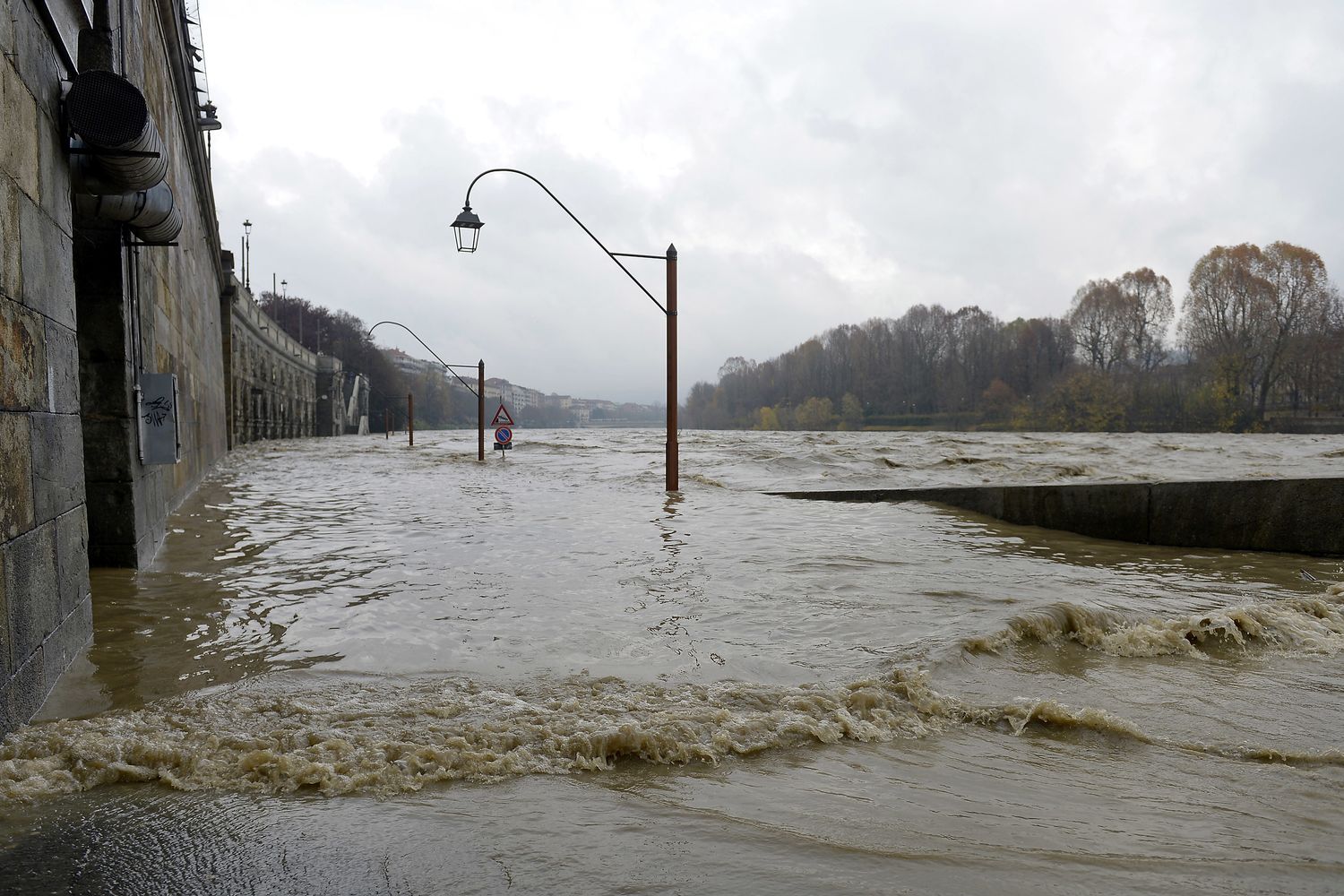 Esondazione del Po a Torino (immagine di repertorio)