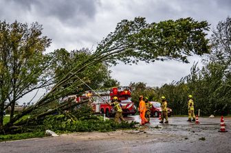 Effetti della tempesta Ciaran in Europa