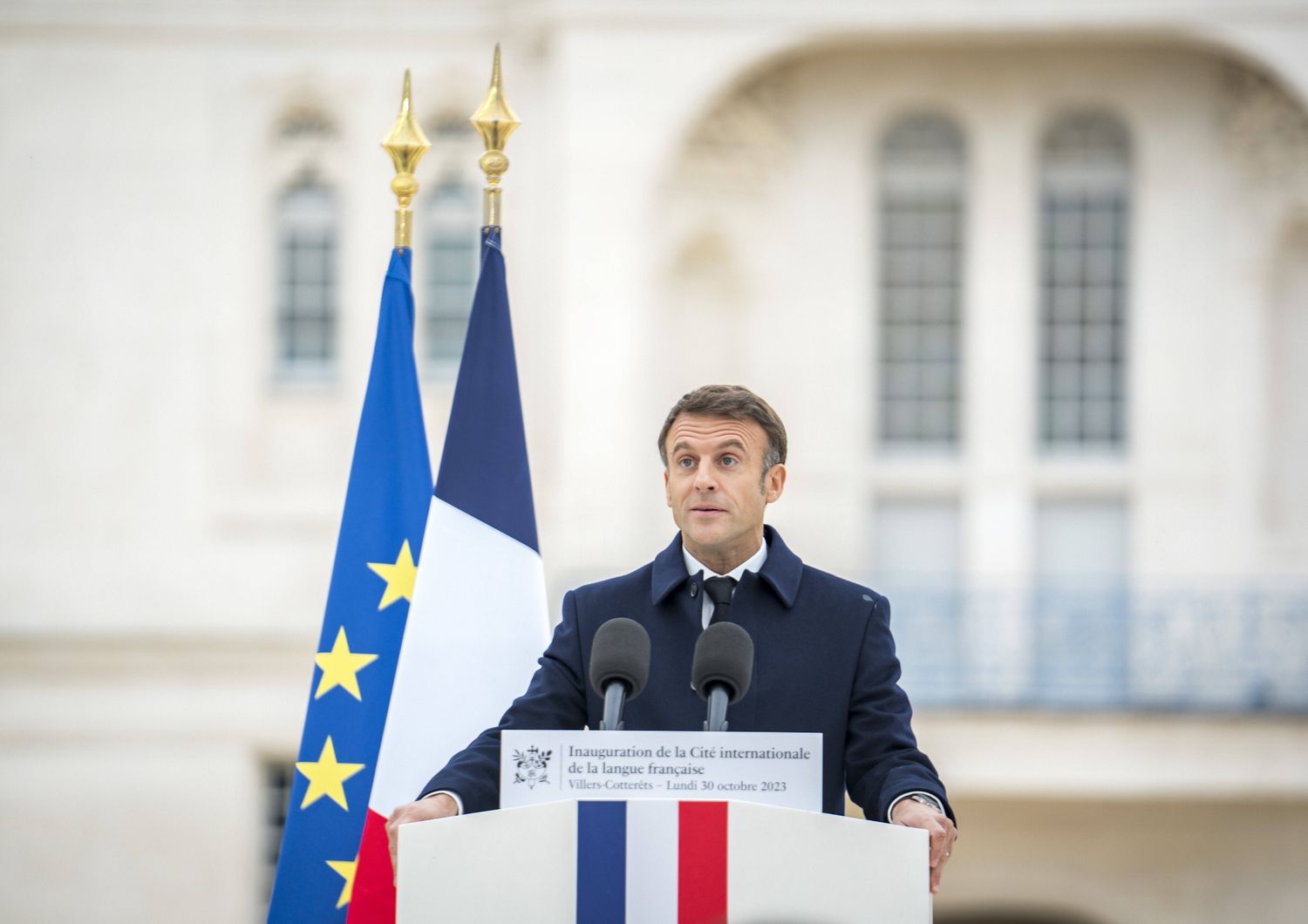 Il presidente francese, Emmanuel Macron