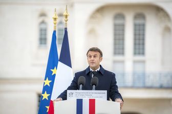 Il presidente francese, Emmanuel Macron