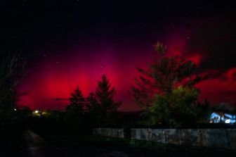 aurora boreale avvistata nord italia austria