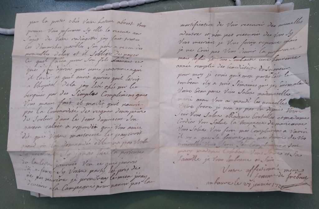 Lette dopo 265 anni le lettere d'amore francesi confiscate dalla Gran Bretagna