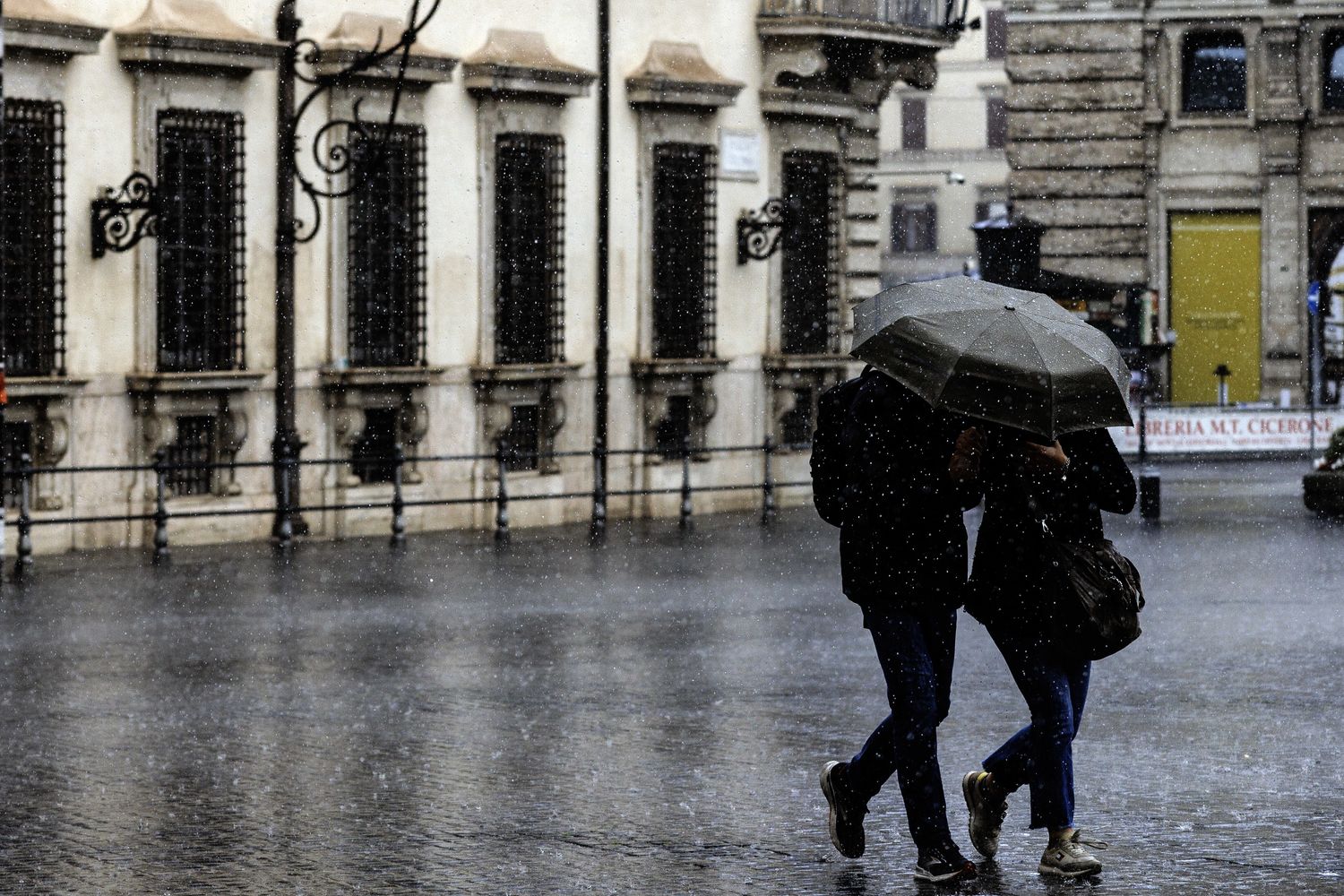 Maltempo in citt&agrave;&nbsp;