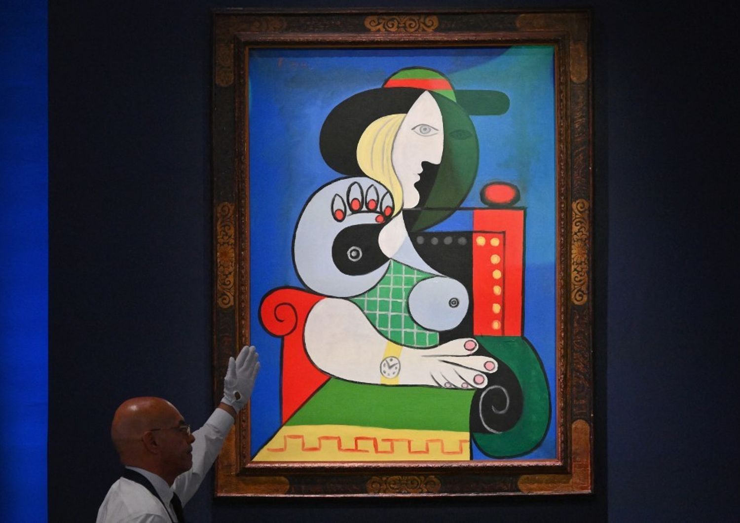Il quadro di Picasso 'Donna con orologio' venduto all'asta per 139 milioni di dollari