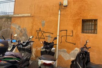 Scritte antisemite apparse al Ghetto di Roma