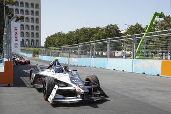 Gara della Formula E all'Eur