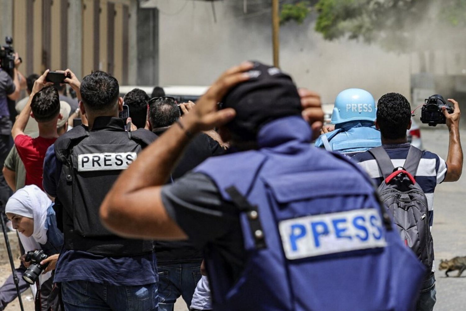Giornalisti a Gaza