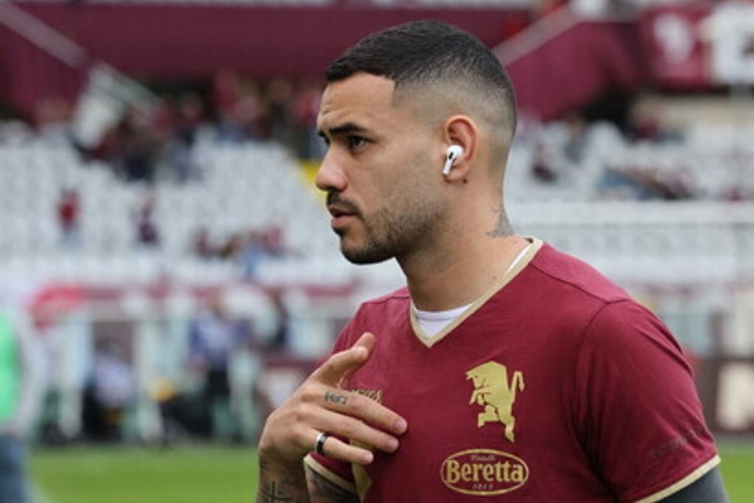 L'attaccante del Torino Sanabria in giornata no