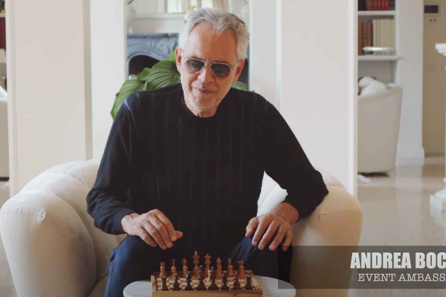 &nbsp;Bocelli e gli scacchi