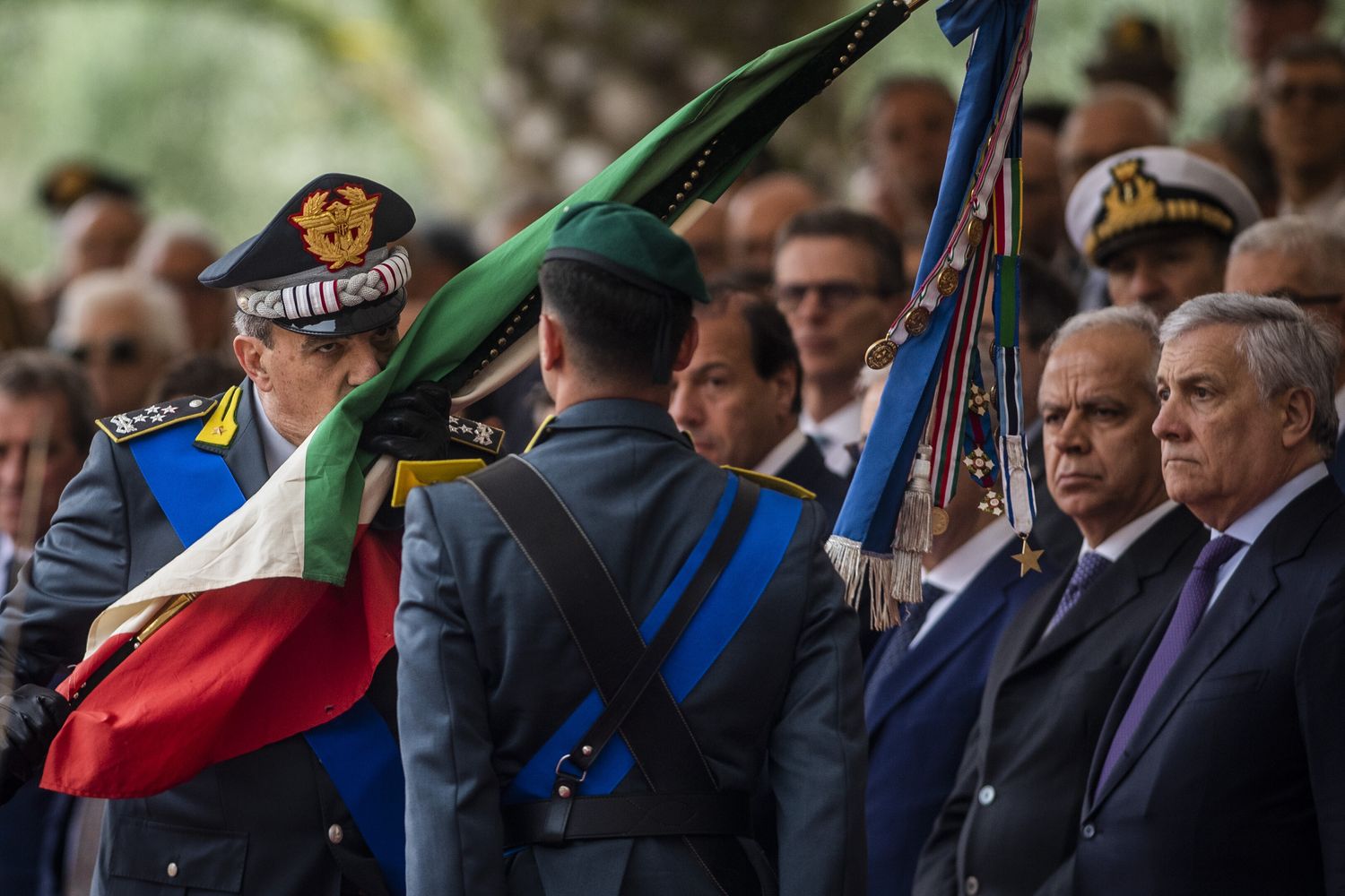 Il comandante generale della Guardia di Finanza, Andrea De Gennaro