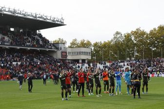 Girona in festa dopo la partita con il Rayo Vallecano
