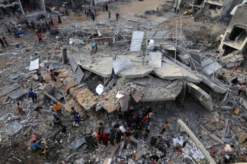 I bombardamenti a Gaza
