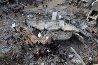 I bombardamenti a Gaza