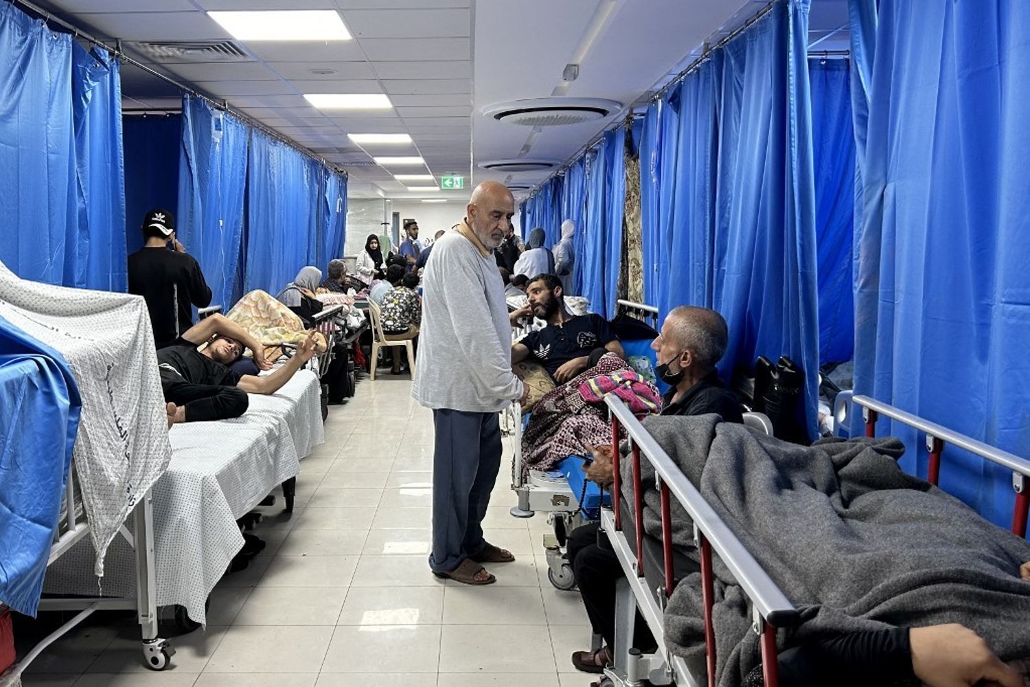 L'ospedale al-Shifa a Gaza