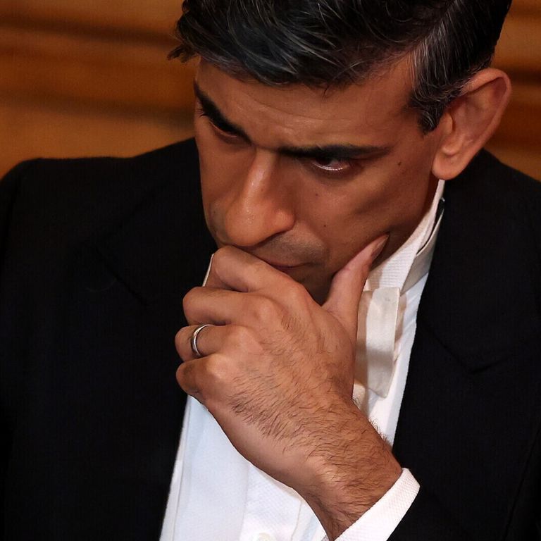 Il primo ministro Sunak