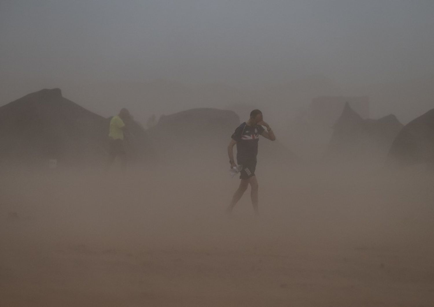 Tempesta di sabbia in Marocco