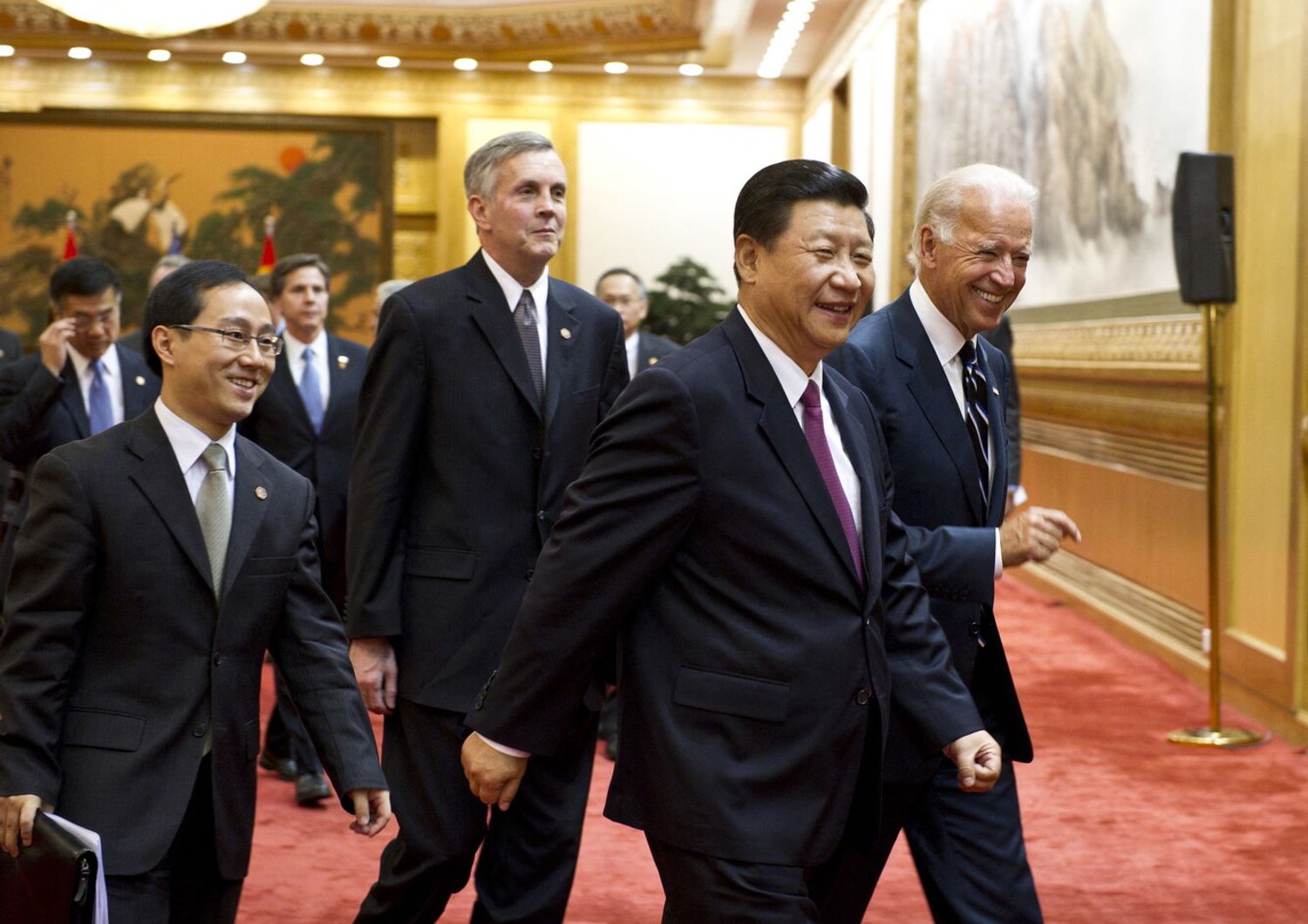 I leader Joe Biden e Xi-Jimping&nbsp;